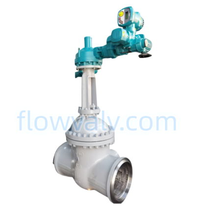 Butt Welded(BW) WCB Gate Valve with Electric Actuator