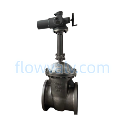 GOST PN16 SS321 Gate Valve with Electric Actuator